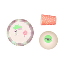 Bamboo dinnerware set (3 pieces) - Up up and - ROSO
 - 1