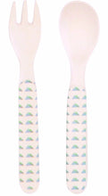 Bamboo dinnerware set for baby (5 pieces) - Forest supper - ROSO
 - 5