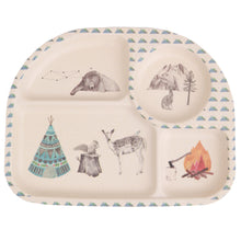 Bamboo dinnerware set for baby (5 pieces) - Forest supper - ROSO
 - 2