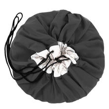 Play and Go Storage Bag and Mat  - Black - ROSO
 - 1