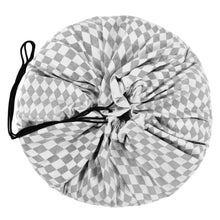 Play and Go Storage Bag and Mat  - Grey Diamond - ROSO
 - 1