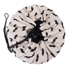 Play and Go Storage Bag and Mat - Moustache - ROSO
 - 1