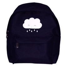 Backpack "rain cloud" Black - ROSO
 - 1