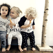 Sweatpants Black - FOX ALLOVER PRINT - Sproet and Sprout - ROSO
 - 2