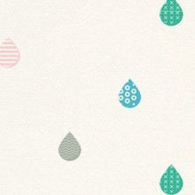Baby Merino Sleeping Bag - All Season - RainDrops Design - ROSO
 - 2