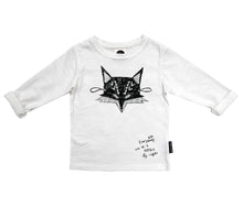 Long Sleeve T- Shirt - FOX MASK - Sproet and Sprout - ROSO
 - 1
