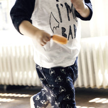 Long Sleeve Tee Shirt - I'M BAD - Sproet and Sprout - ROSO
 - 2