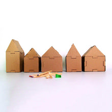 Cardboard Blocks Mini Set - ROSO
 - 2