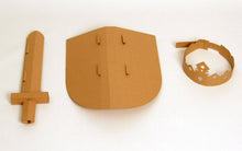 Cardboard Knight Dress-up Set for 4 kids - ROSO
 - 4