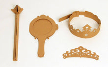 Cardboard Princess Dress-up Set for 4 kids - ROSO
 - 4