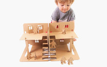 Cardboard Puppet House Set - ROSO
 - 1