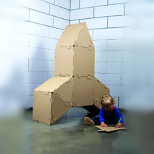 Cardboard Rocketship Set - ROSO
 - 1