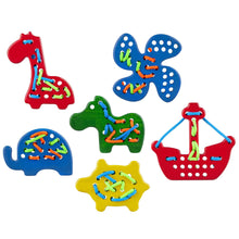 Lace Through Toy - Elephant - ROSO
 - 5