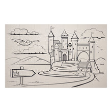 Puzzles - Kinghts to color in - ROSO
 - 1