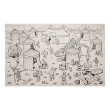 Puzzles - Kinghts to color in - ROSO
 - 2