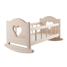Wooden Doll Cradle - ROSO
 - 1