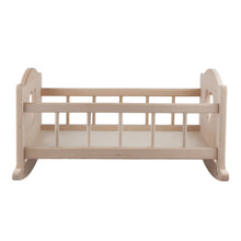 Wooden Doll Cradle - ROSO
 - 3
