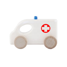 Wooden Toy Ambulance - ROSO
 - 1