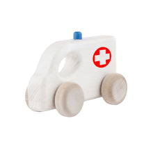 Wooden Toy Ambulance - ROSO
 - 2
