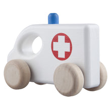 Wooden Toy Ambulance - ROSO
 - 3